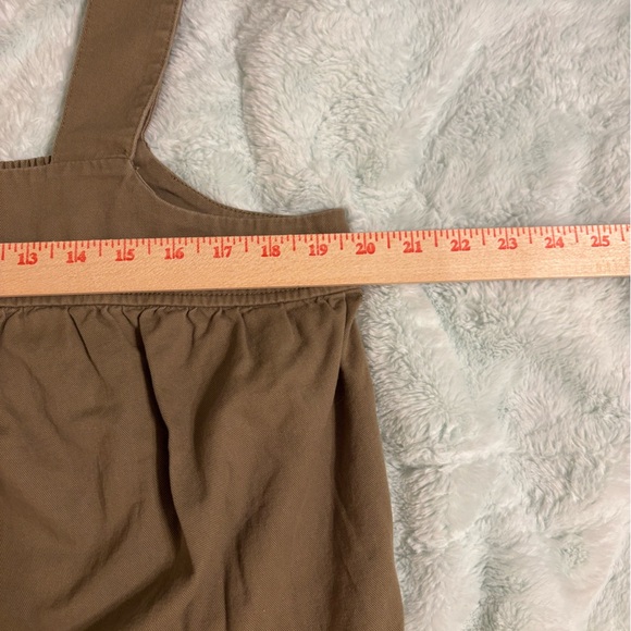 Old Navy Brown Button-Front Tank Top - Picture 7 of 8